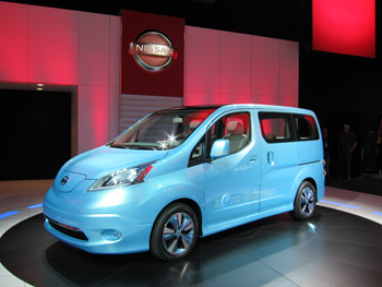 无限创意 日产e-nv200 concept 2012北美国际车展全球首度亮相